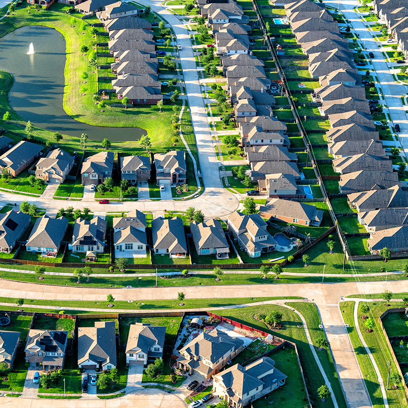 Suburban Houston Development
